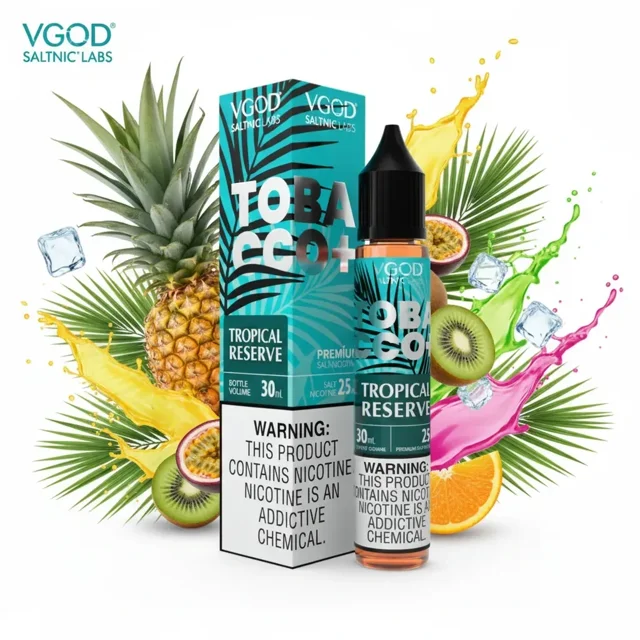 VGOD Tobacco Plus Tropical Reserve SaltNic