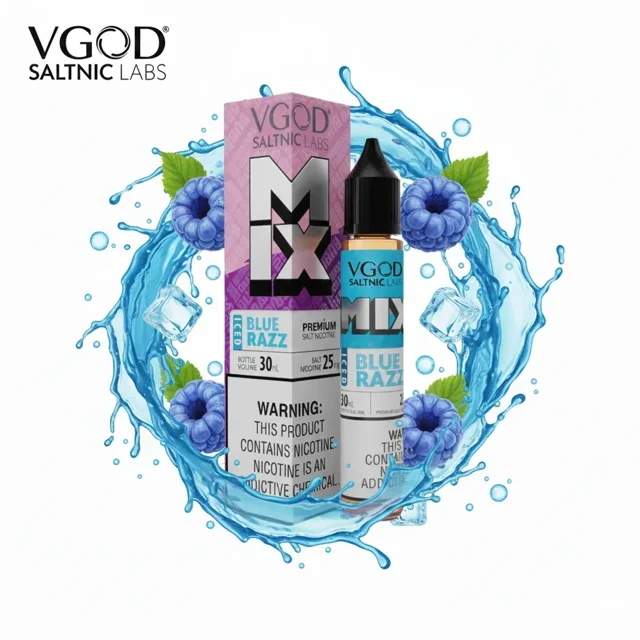 VGOD MIX Iced Blue Razz SaltNic