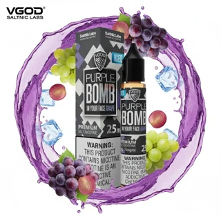 VGOD Iced Purple Bomb SaltNic